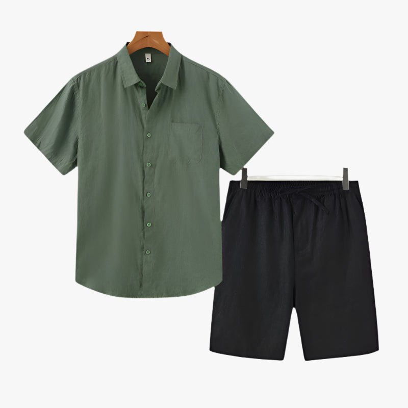 LINEN COMBO (SHORTS) - Caprice Lifestyle