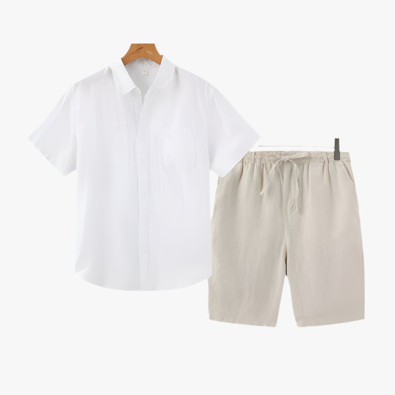 LINEN COMBO (SHORTS) - Caprice Lifestyle