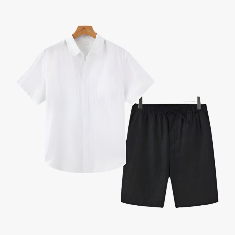 LINEN COMBO (SHORTS) - Caprice Lifestyle