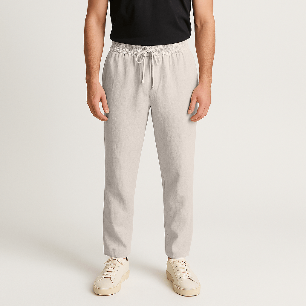LINEN PANTALON (STRAIGHT FIT) - Caprice Lifestyle