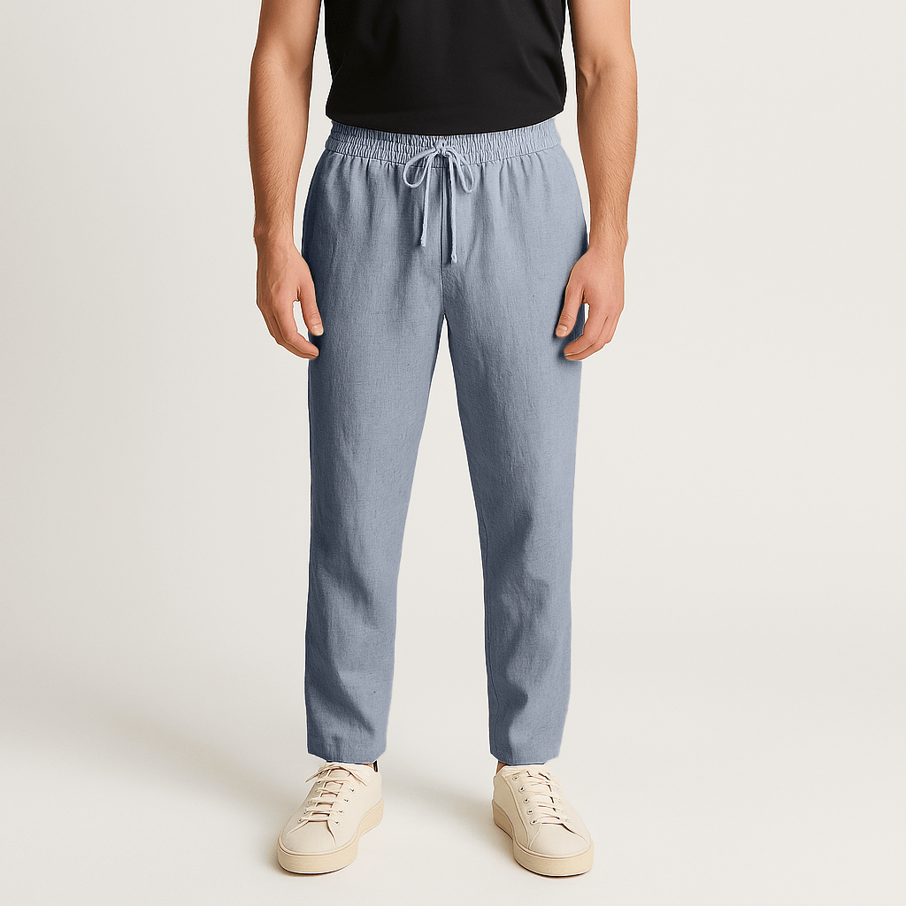 LINEN PANTALON (STRAIGHT FIT) - Caprice Lifestyle