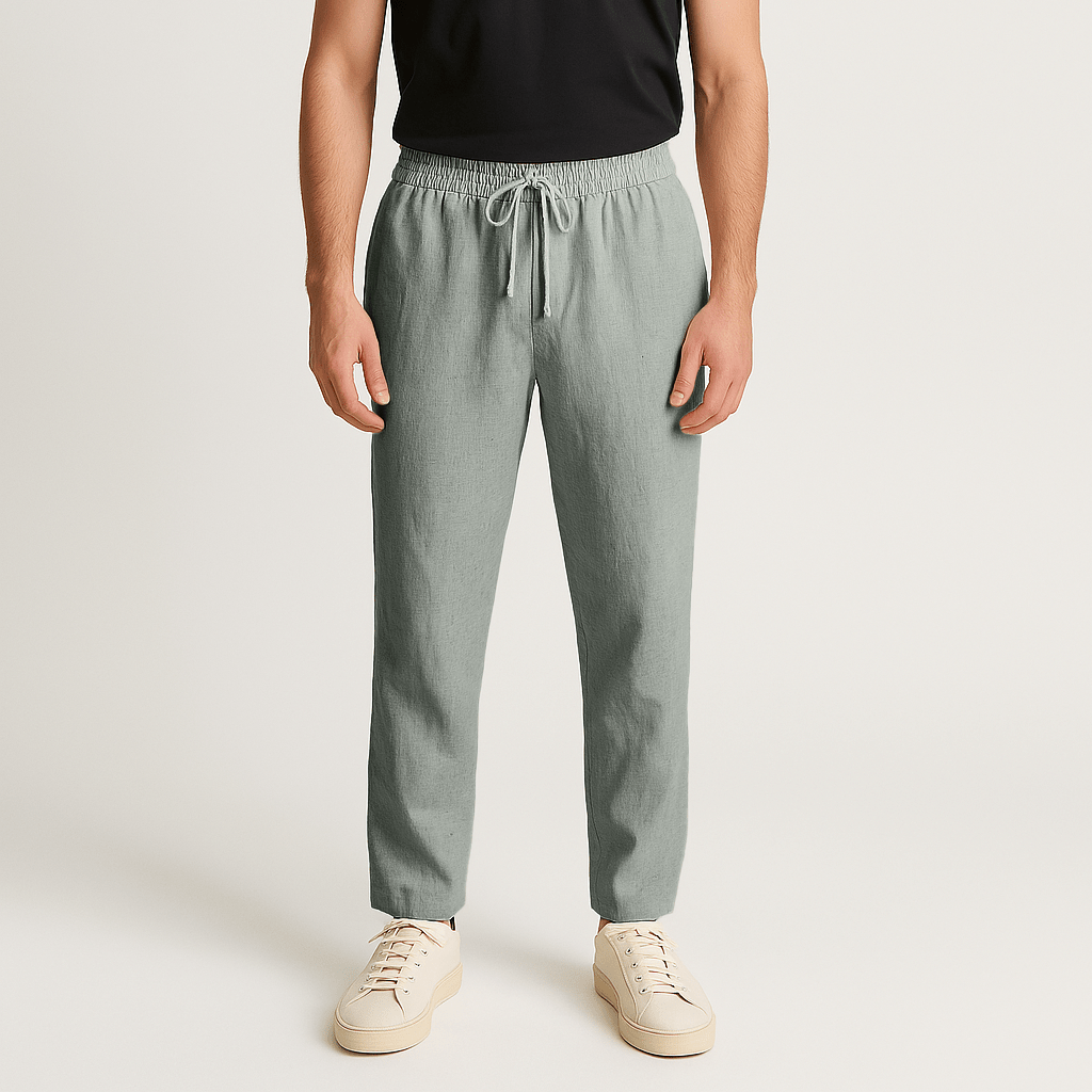 LINEN PANTALON (STRAIGHT FIT) - Caprice Lifestyle