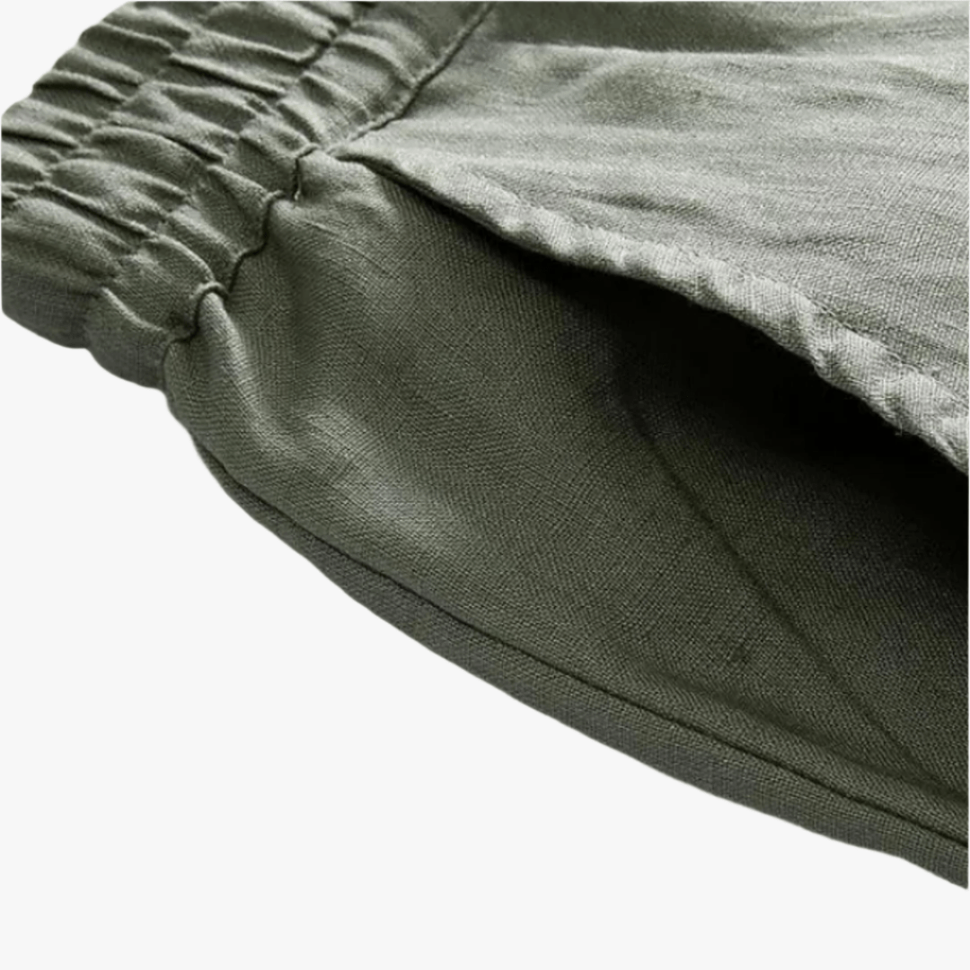 LINEN PANTALON (STRAIGHT FIT) - Caprice Lifestyle