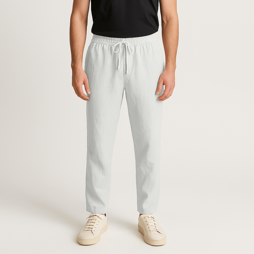 LINEN PANTALON (STRAIGHT FIT) - Caprice Lifestyle