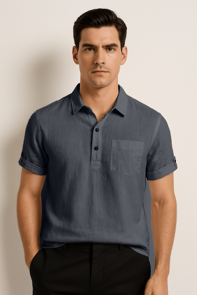 LINEN POLO - Caprice Lifestyle