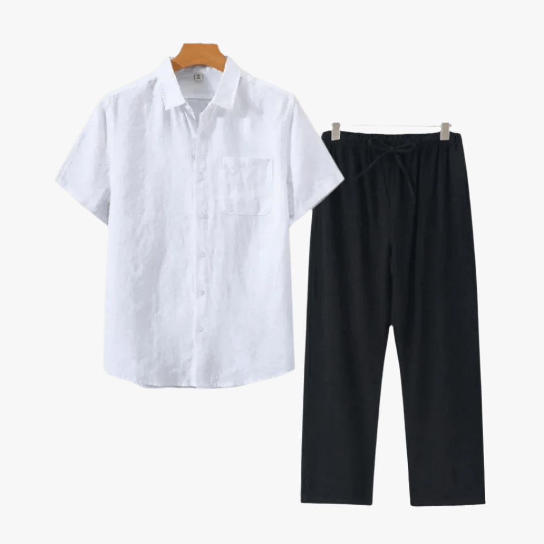 LINEN SET (SHORT) - Caprice Lifestyle