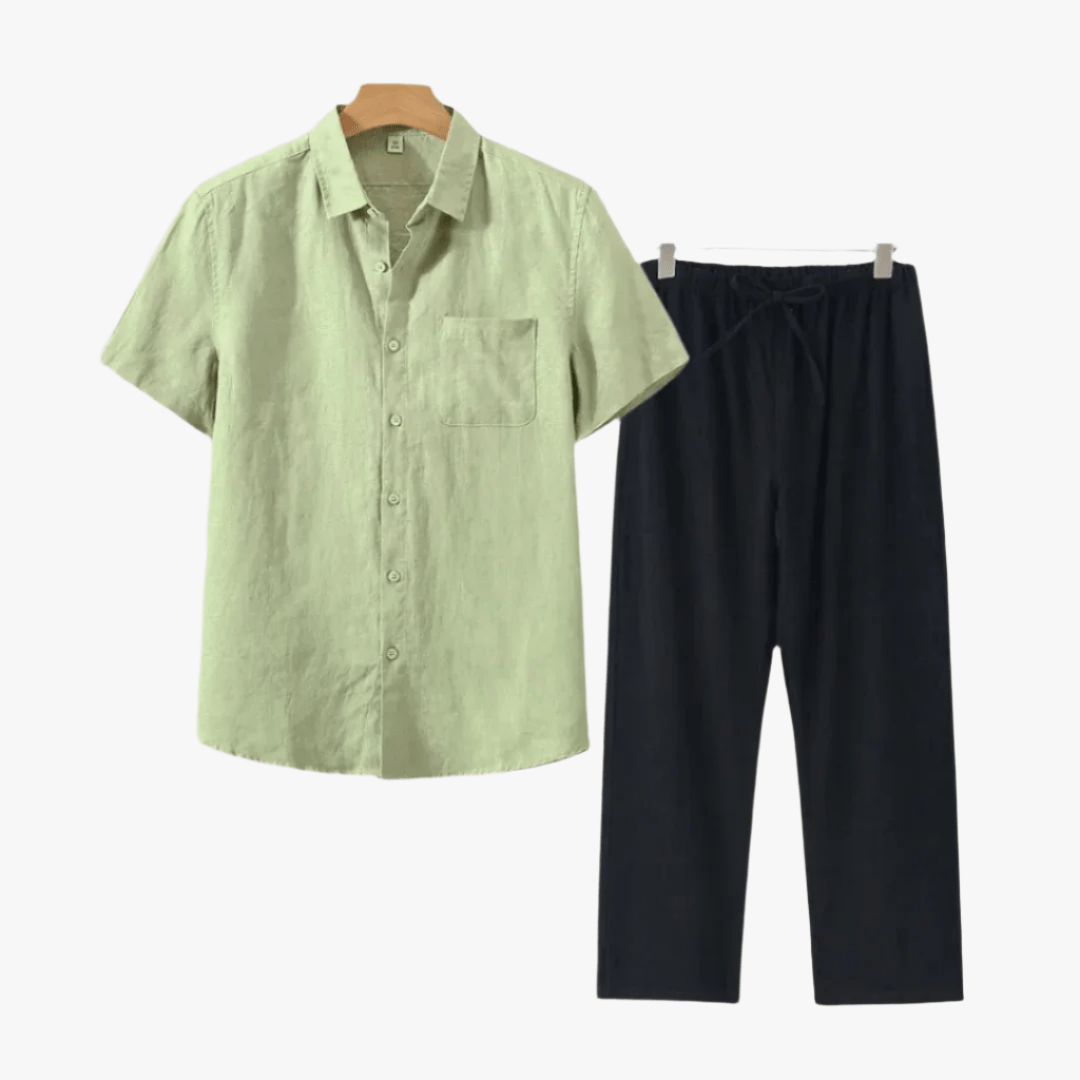 LINEN SET (SHORT) - Caprice Lifestyle