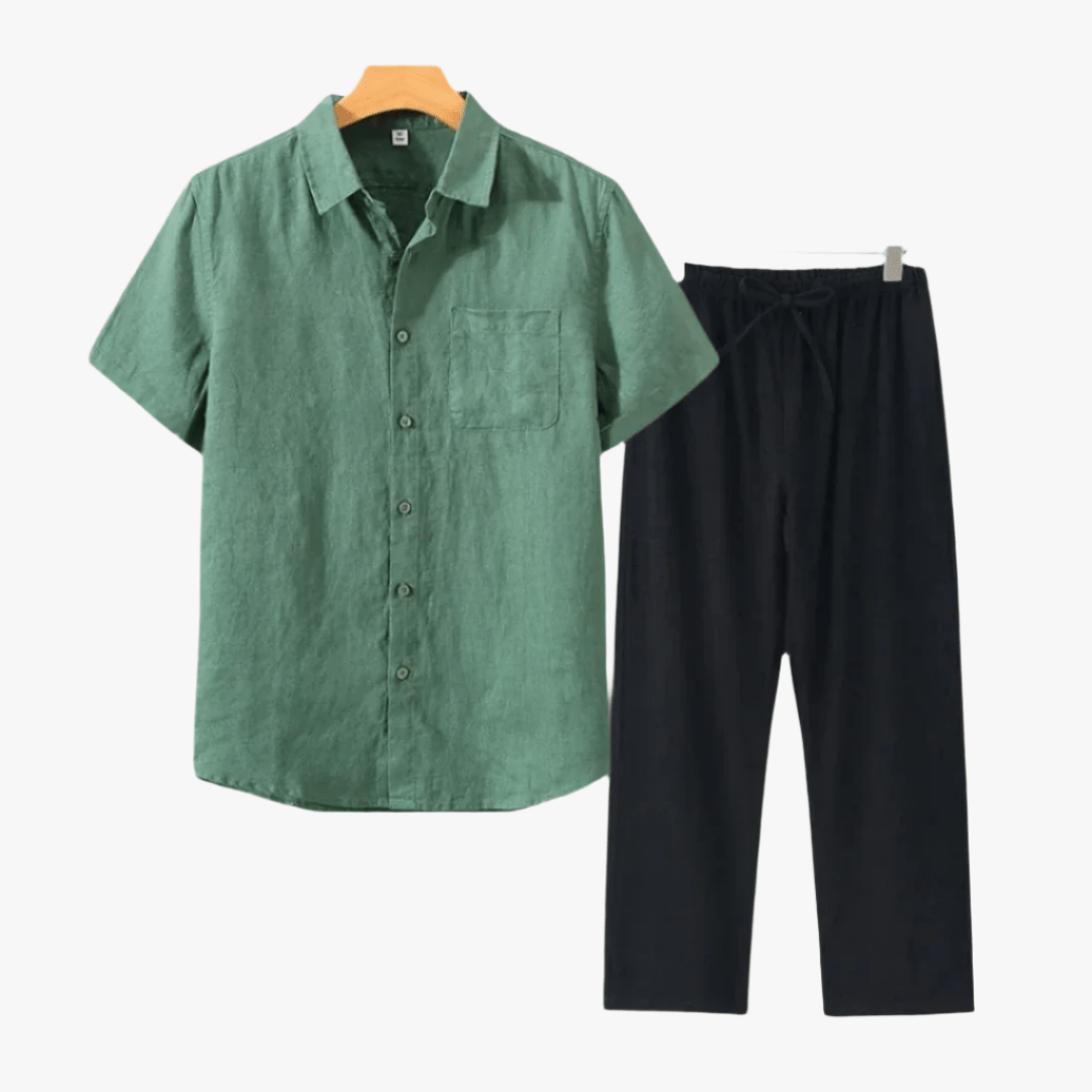 LINEN SET (SHORT) - Caprice Lifestyle