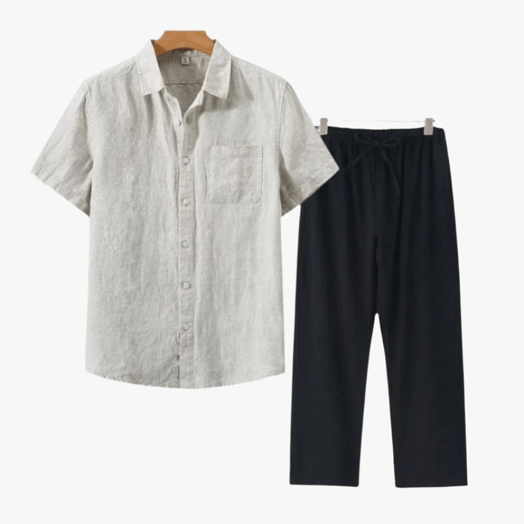 LINEN SET (SHORT) - Caprice Lifestyle