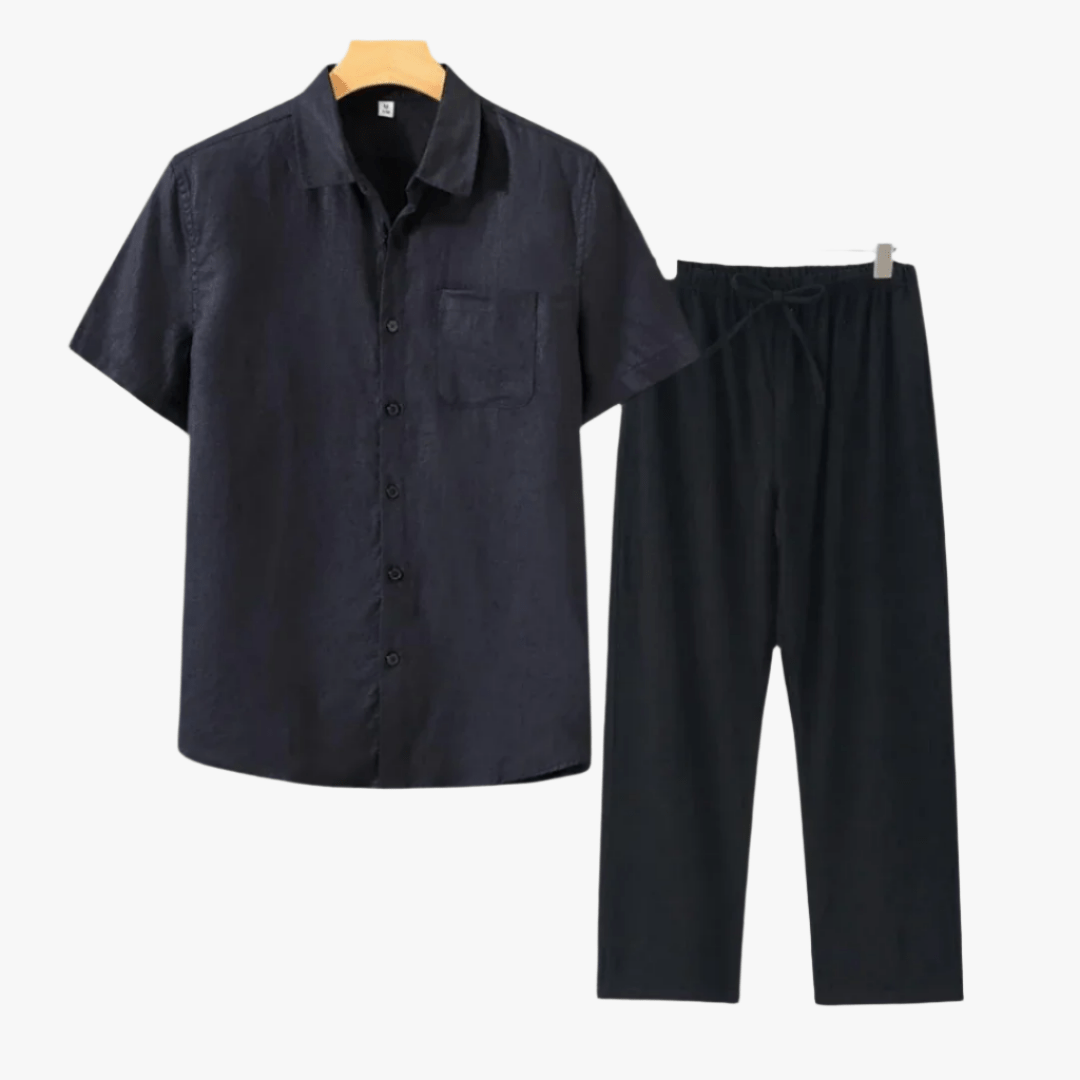 LINEN SET (SHORT) - Caprice Lifestyle
