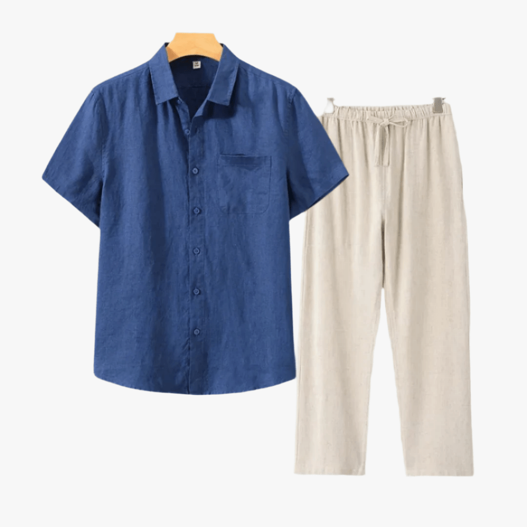 LINEN SET (SHORT) - Caprice Lifestyle