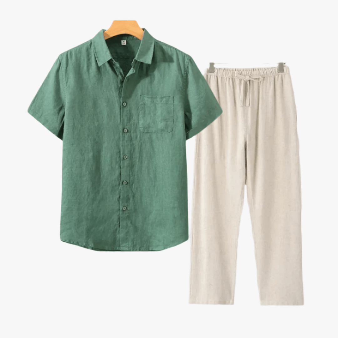 LINEN SET (SHORT) - Caprice Lifestyle