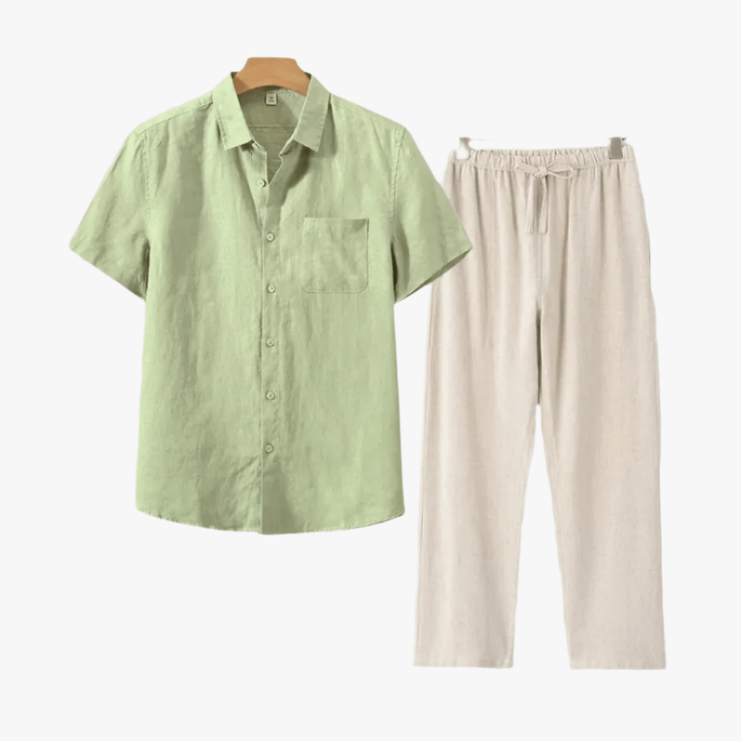 LINEN SET (SHORT) - Caprice Lifestyle