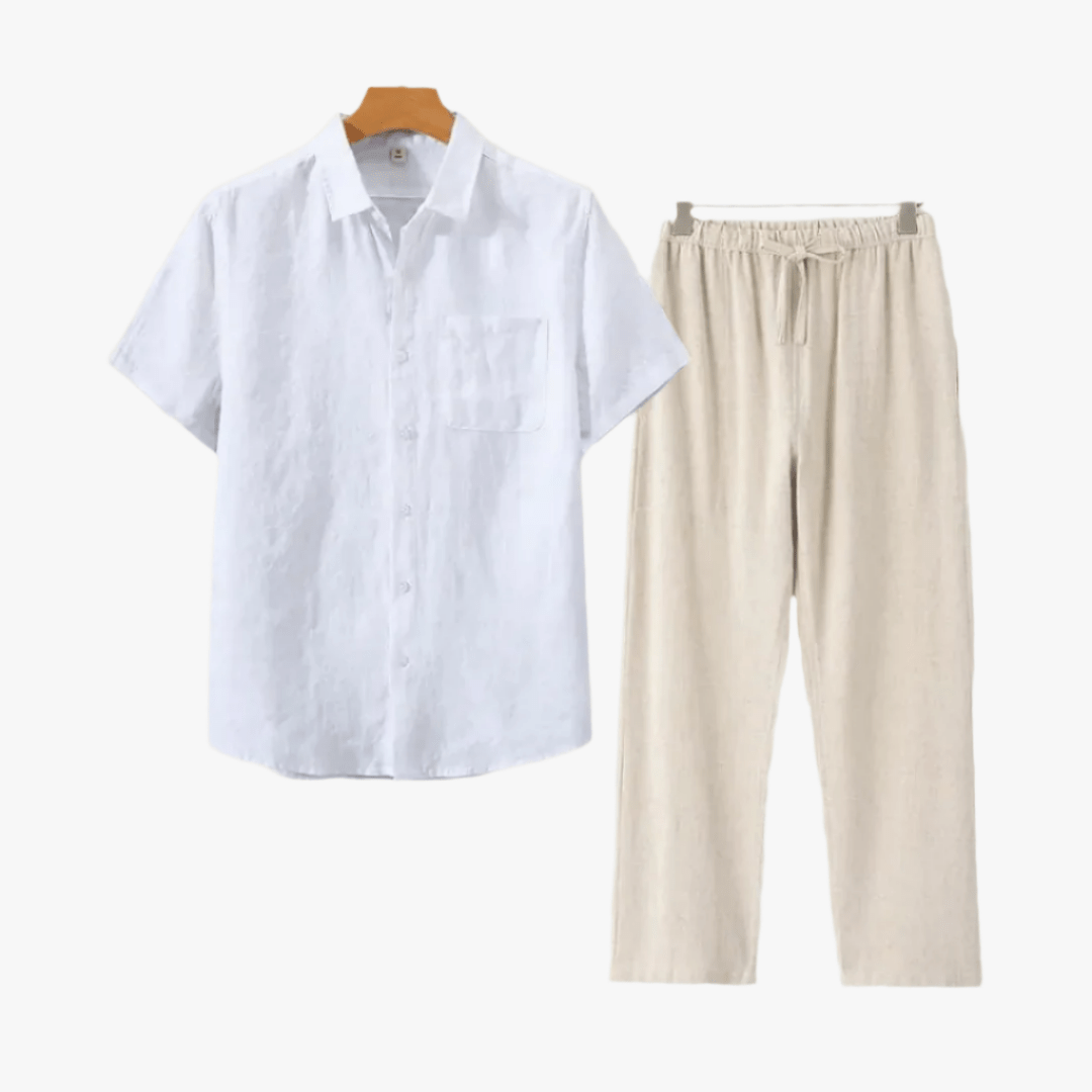 LINEN SET (SHORT) - Caprice Lifestyle