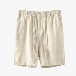 LEINEN-SHORTS