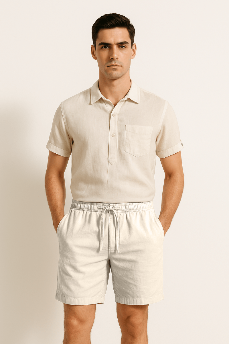 LINEN SHORTS - Caprice Lifestyle