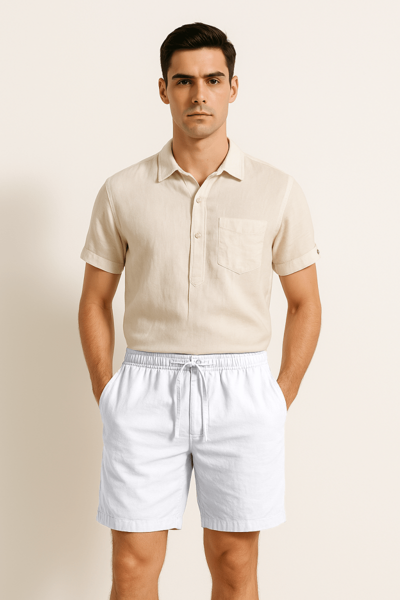 LINEN SHORTS - Caprice Lifestyle