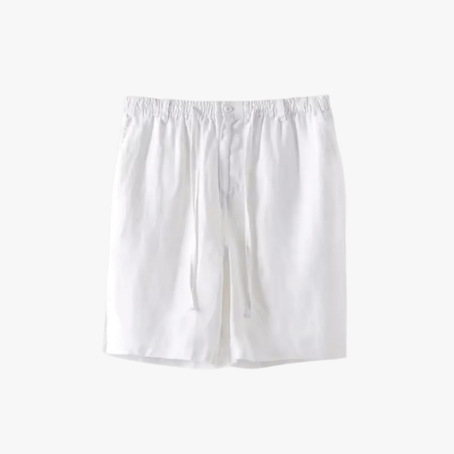 LEINEN-SHORTS