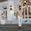 LINEN SUMMER SHIRT - Caprice Lifestyle