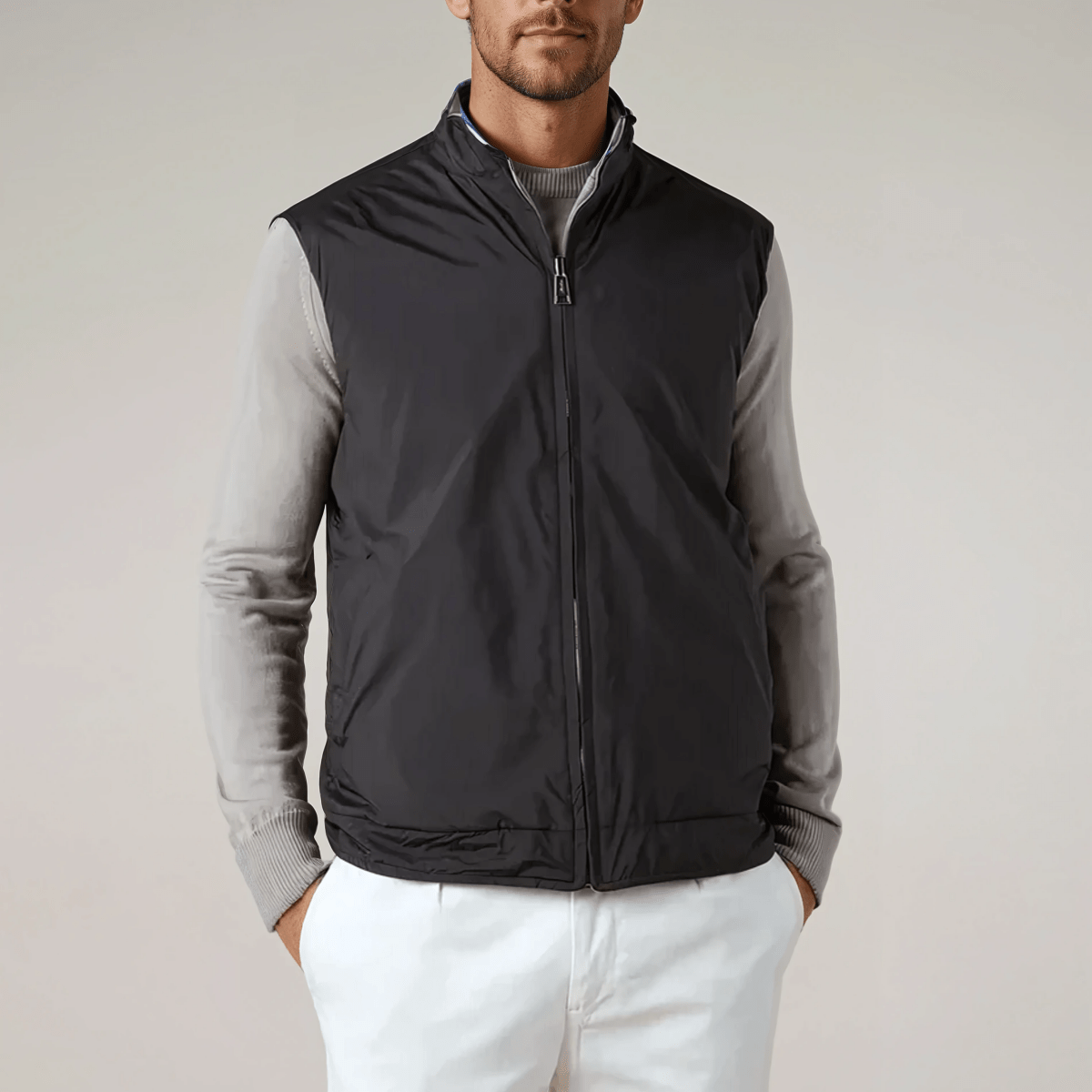 SLIM CUT FLEECE BODY WARMER - Caprice Lifestyle