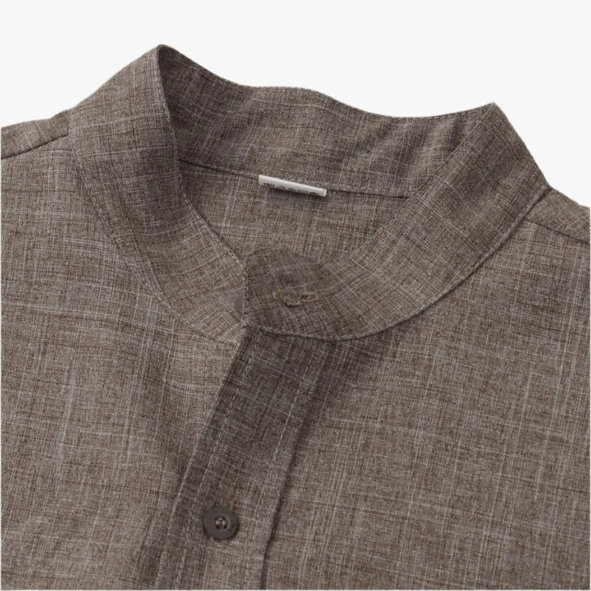 SOLID COLOR COTTON BUTTON UP - Caprice Lifestyle
