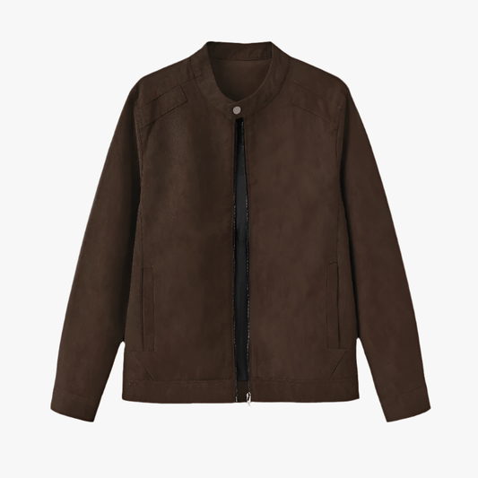 SUEDE LEATHER JACKET - Caprice Lifestyle